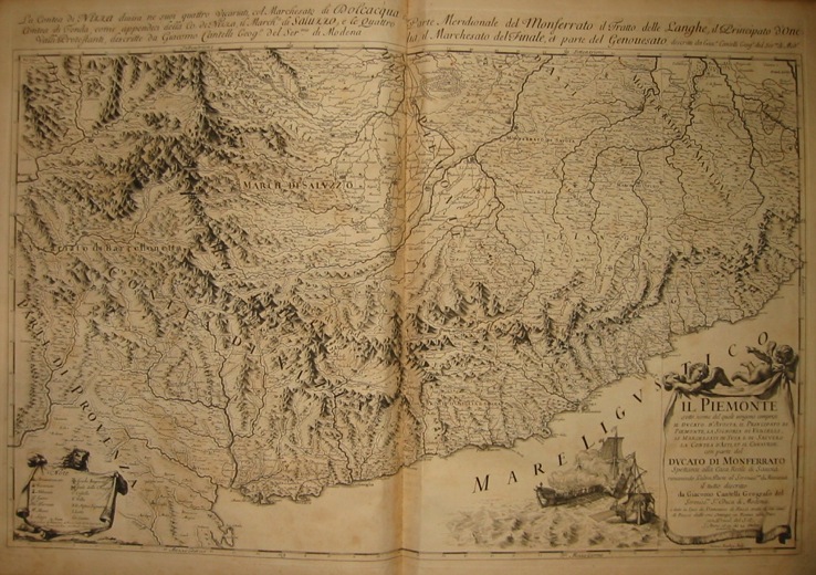 Cantelli Giacomo (1643-1695) Il Piemonte... 1691 Roma 